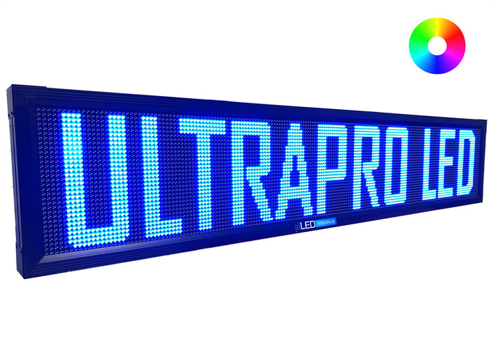 UltraPro Serie - Professionelle LED Leuchtreklame Maße 205 x 40 x 7 cm UltraPro Serie - Professionelle LED Leuchtreklame Maße 205 x 40 x 7 cm