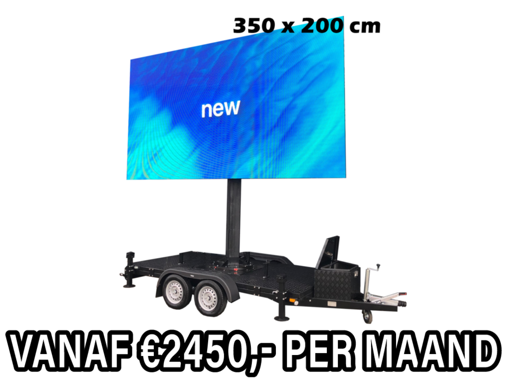 Mobiel LED scherm 7m2 - Verhuur 1 maand