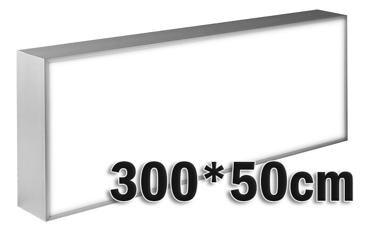 LED lichtbak 300x50cm 