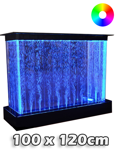 LED bubbel bar 100 x 120 x 40 cm