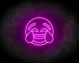 LAUGH SMILEY neon sign - LED Neon Reklame_
