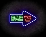 BAR neon sign - LED Neon Reklame_