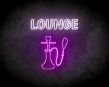 LOUNGE neon sign - LED Neon Leuchtreklame_