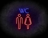 WC NORMAL neon sign - LED Neon Reklame_