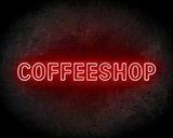 COFFEESHOP DUBBEL neon sign - LED Neon Reklame_