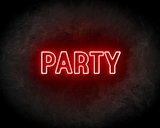 PARTY DUBBEL neon sign  neon sign - LED Neon Reklame_