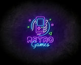 RETRO GAME  neon sign - LED Neon Reklame_