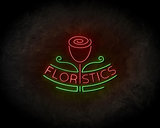 Floristics neon sign - LED Neon Reklame_