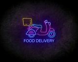 Food Delivery neon sign - LED Neon Reklame_