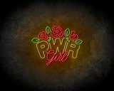 PWR Girl neon sign - LED Neon Reklame_