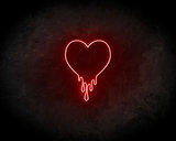 Melting Heart - LED Neon Leuchtreklame_