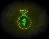 Money Bag neon sign - LED Neon Reklame_