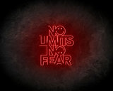 No Limits No Fear neon sign - LED Neon Reklame_