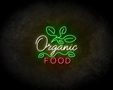 Organic Food neon sign - LED Neon Reklame_