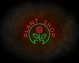 Plant Shop - LED Neon Leuchtreklame_