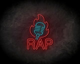 Rap - LED Neon Leuchtreklame_