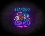 Seafood neon sign - LED Neon Reklame_