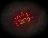 BBQ Spies - LED Neon Leuchtreklame_