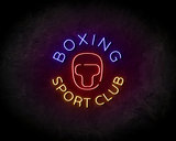 Boxing Sport Club neon sign - LED Neon Reklame_