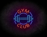 Gym Club neon sign - LED Neon Reklame_