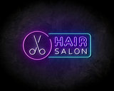 Hair Salon Blue neon sign - LED Neon Reklame_