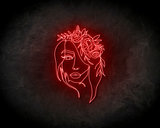 Flower crown neon sign - LED Neon Reklame_