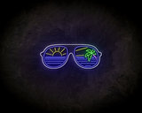 Summer glasses neon sign - LED Neon Reklame_