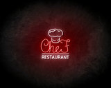 Chef's restaurant neon sign - LED Neon Reklame_