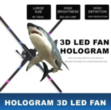 VPX-2021 LED hologram display 500mm_