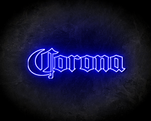 CORONA BIER neon sign - LED Neon Leuchtreklame