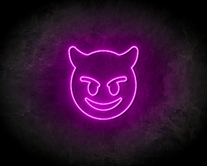 EVIL SMILEY neon sign - LED Neon Reklame