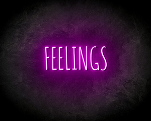 FEELINGS neon sign - LED Neon Leuchtreklame FEELINGS neon sign - LED Neon Leuchtreklame