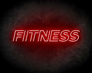 FITNESS neon sign - LED Neon Reklame