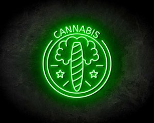 CANNABIS neon sign - LED Neon Reklame