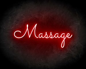 MASSAGE neon sign - LED Neon Reklame
