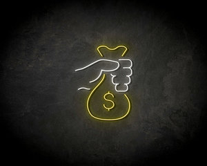 Bag of money - LED Neon Leuchtreklame