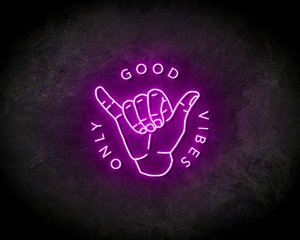Good Vibes Only neon sign - LED Neon Reklame