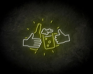 Proost bier neon sign - LED Neon Reklame