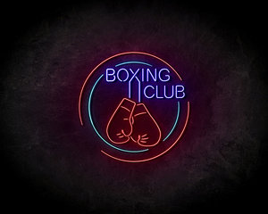 Boxing Club neon sign - LED Neon Reklame