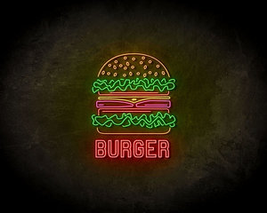 Burger neon sign - LED Neon Reklame