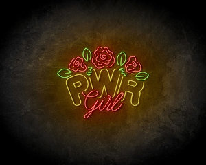 PWR Girl neon sign - LED Neon Reklame