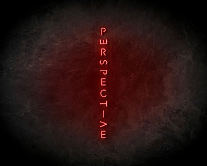 Perspective neon sign - LED Neon Reklame