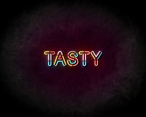 Tasty neon sign - LED Neon Reklame