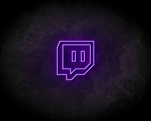 Twitch - LED Neon Leuchtreklame