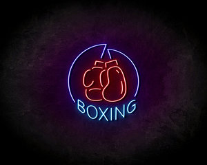 Boxing neon sign - LED Neon Reklame