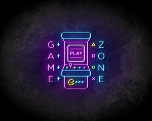 Game Zone neon sign - LED Neon Reklame