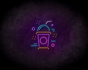 Milkshake - LED Neon Leuchtreklame