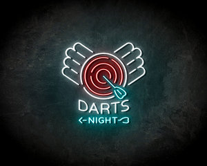 Dart nights neon sign - LED Neon Reklame