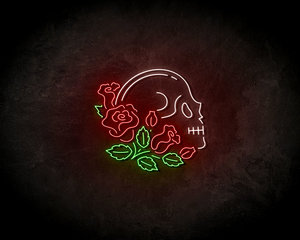 Art skelleton neon sign - LED Neon Reklame