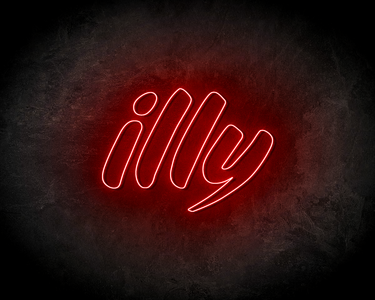 ILLY neon sign - LED Neon Leuchtreklame